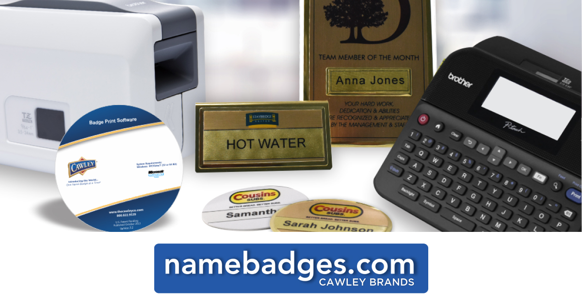 Reusable Name Badges | Design Custom Online | NameBadges.com